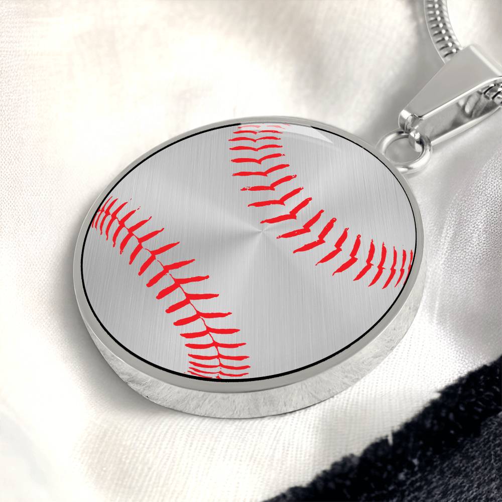 Baseball Necklace
