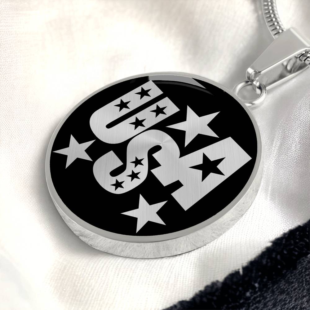 4th of July USA Necklace