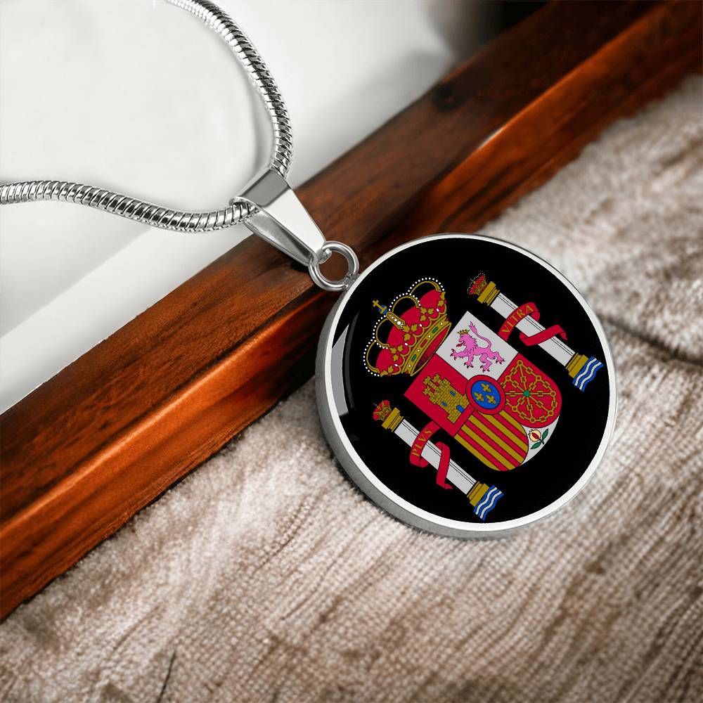 Coat of arms of Spain Necklace