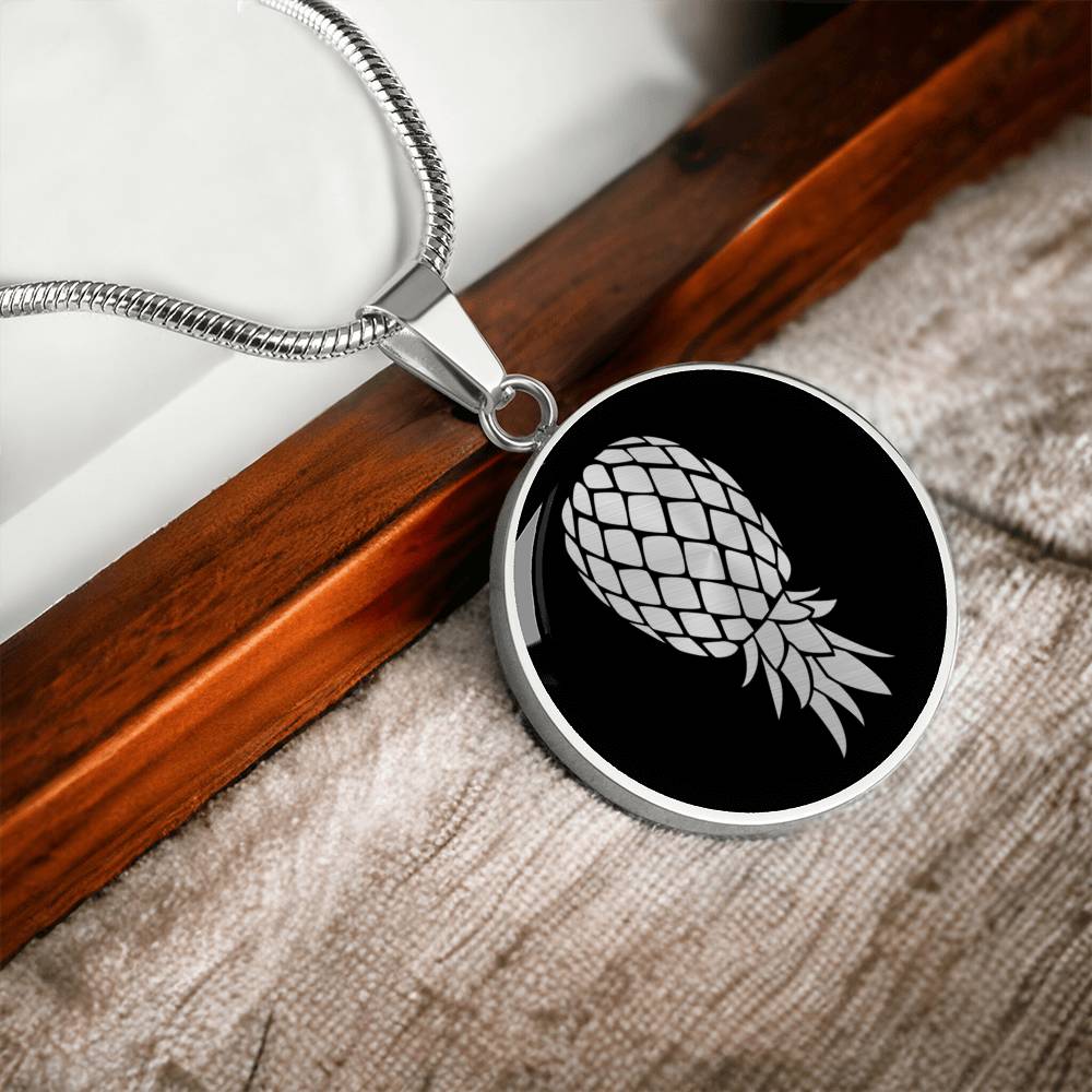 Upside down pineapple Necklace