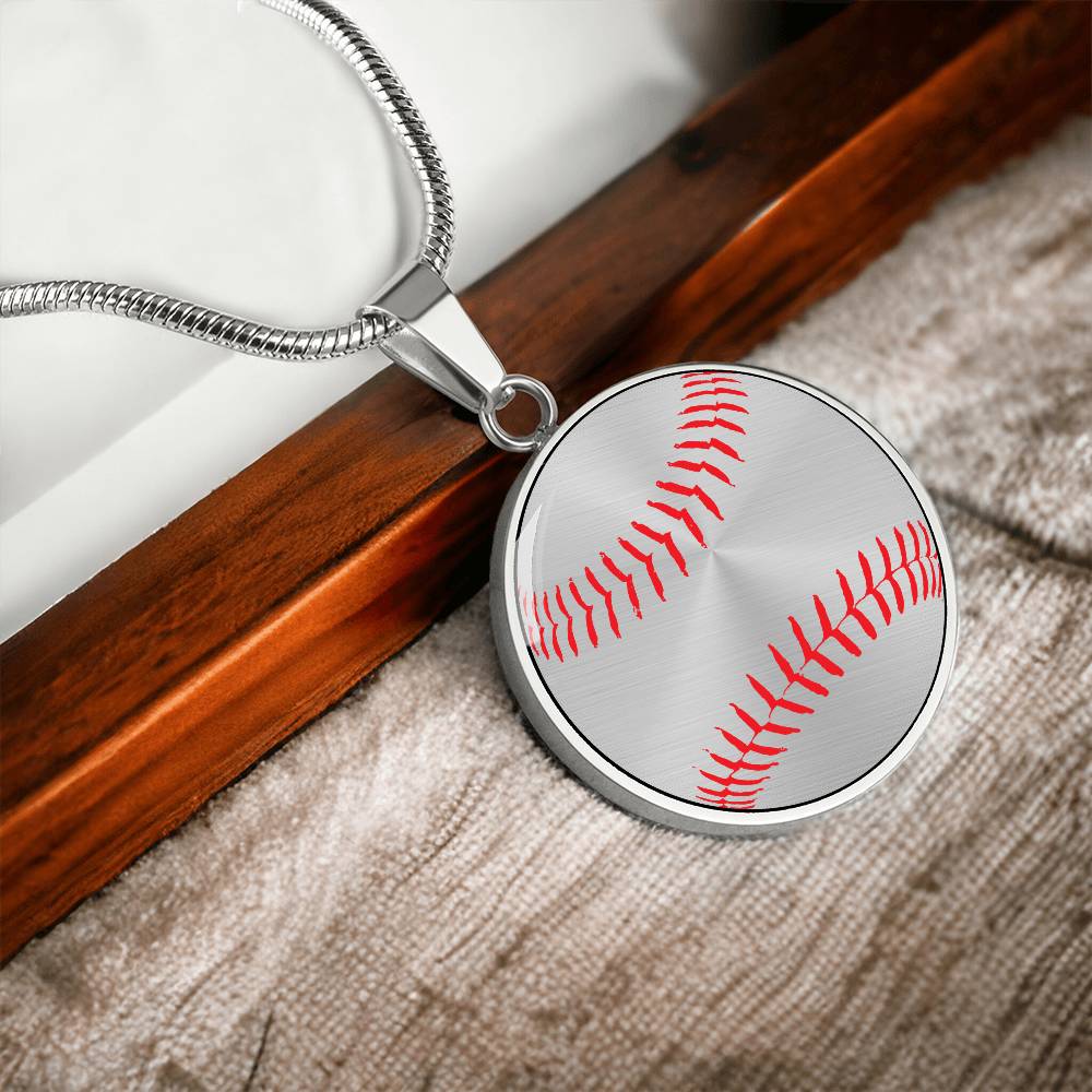 Baseball Necklace