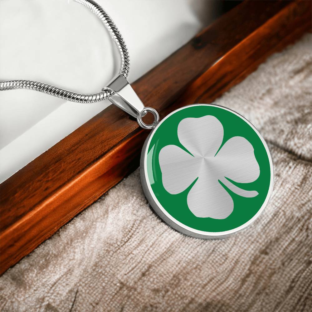 St. Patrick's Day Clover Necklace
