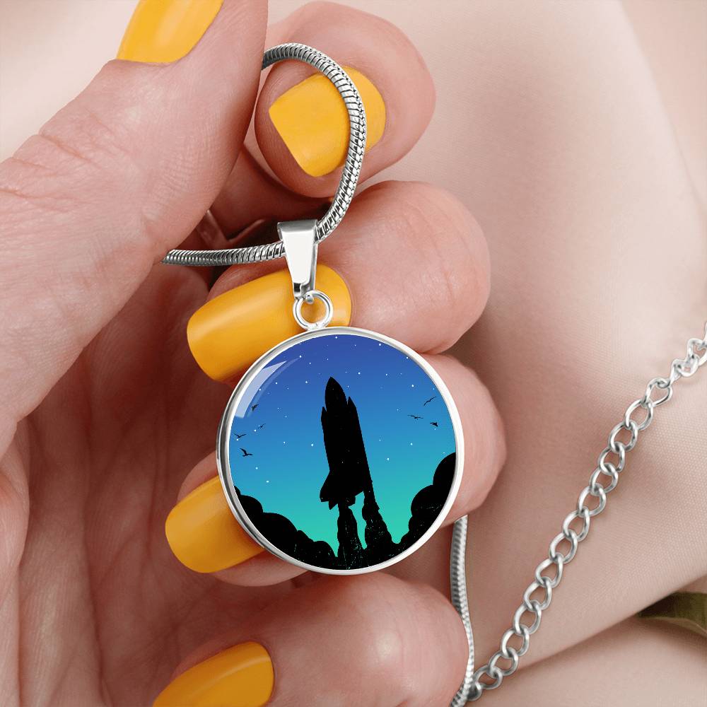 Rocket Launch Necklace