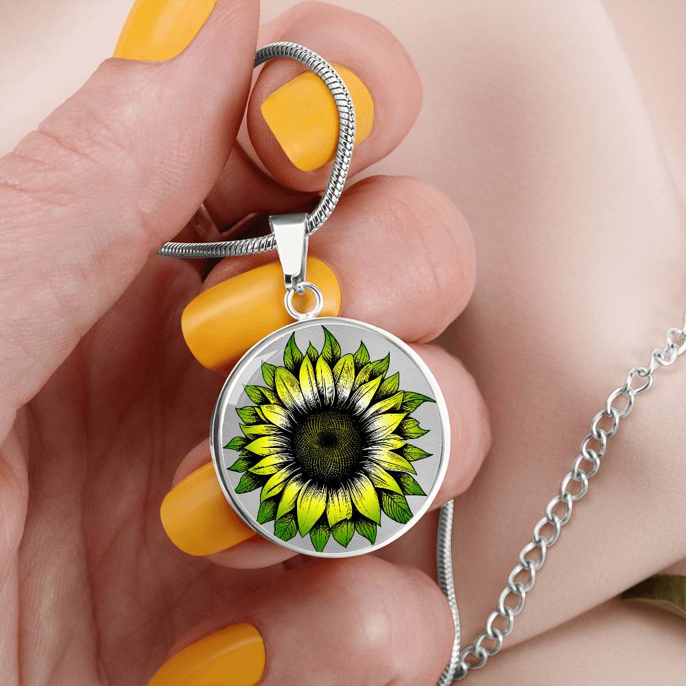 Sunflower Necklace