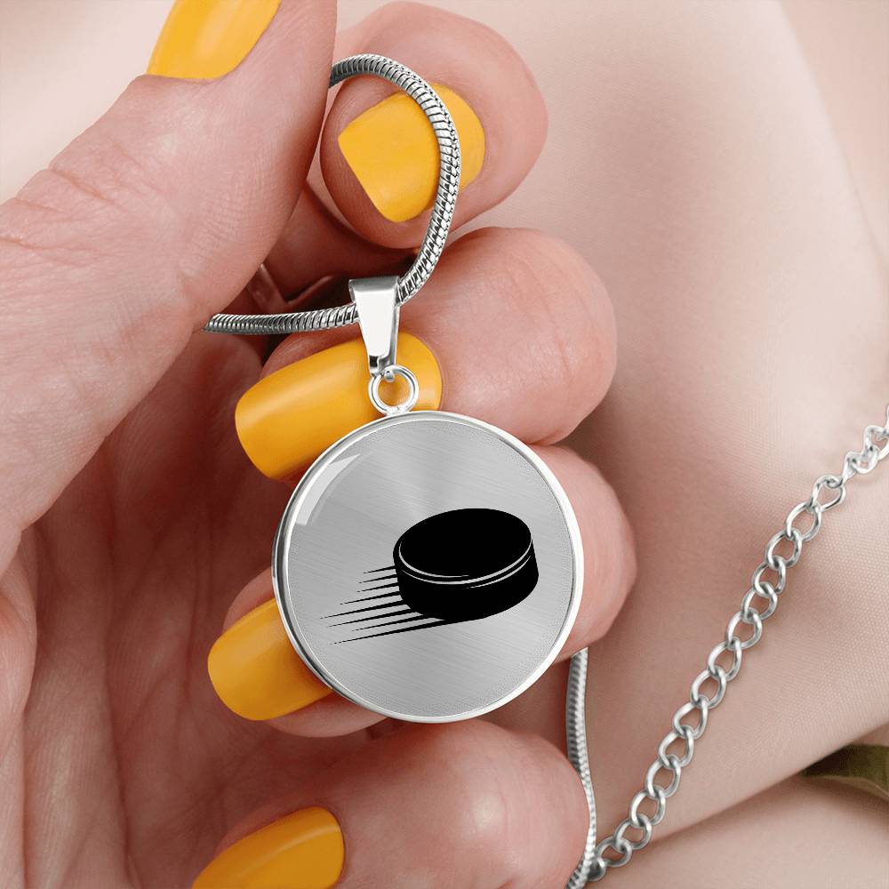 Ice Hockey Necklace
