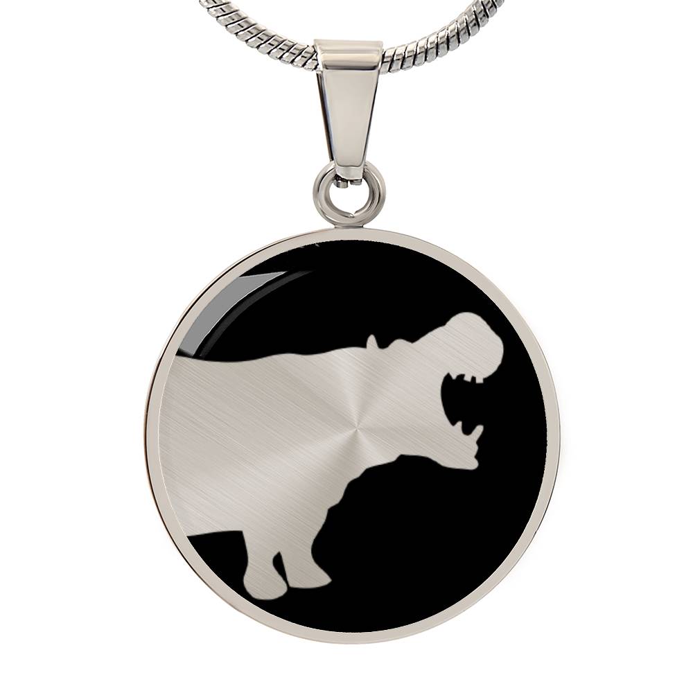 Hippopotamus Necklace