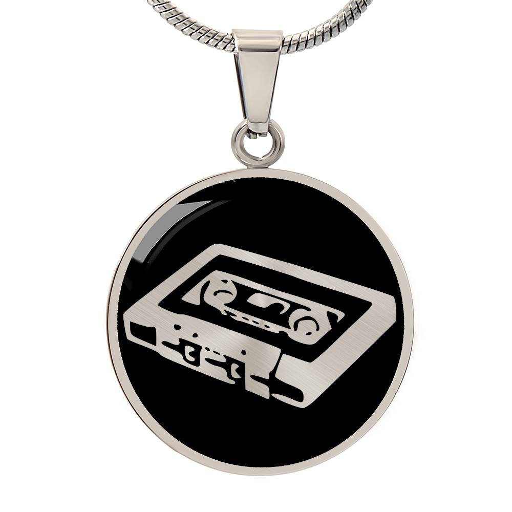 Cassette Tape Necklace