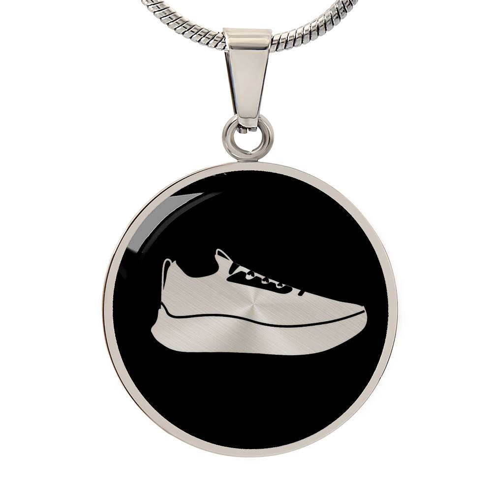 Running shoe Necklace