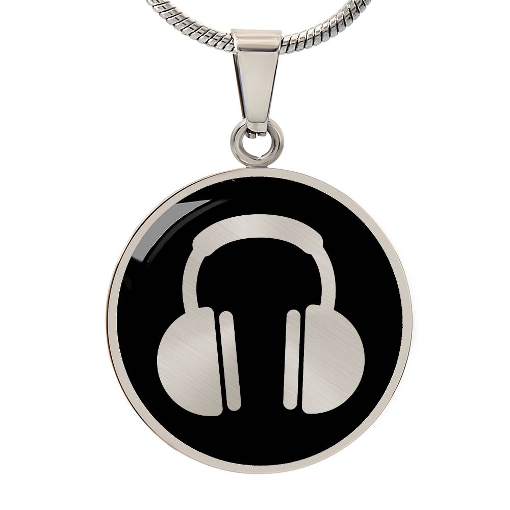 Headphones Necklace