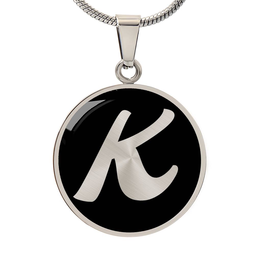 Letter K Necklace