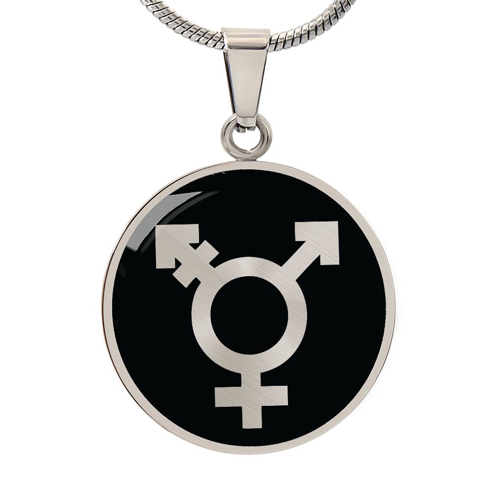 Trans symbol Necklace