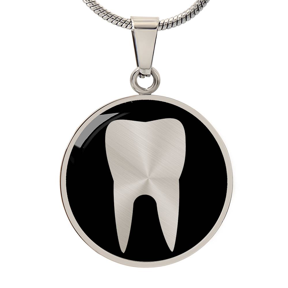 Human tooth Necklace