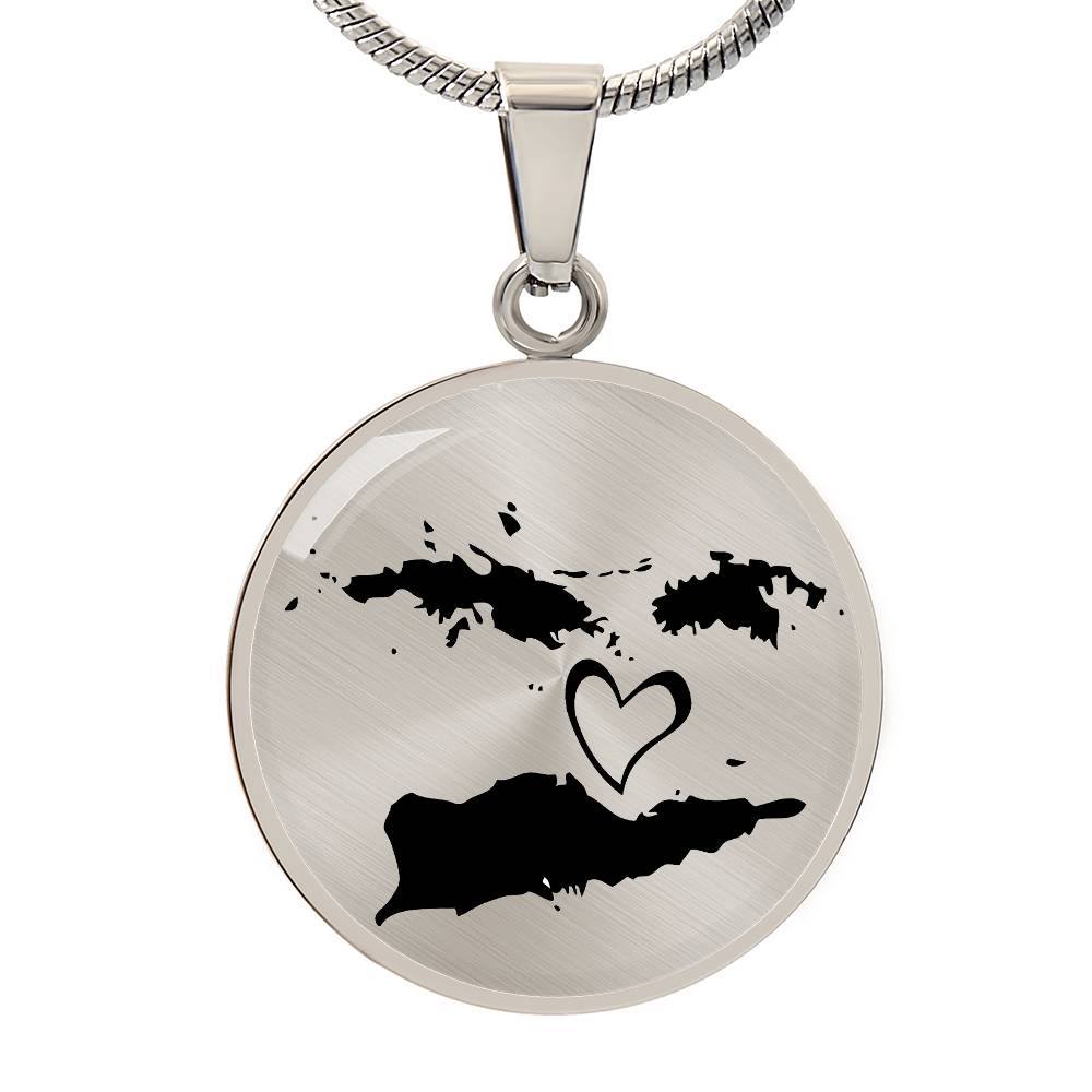 St Thomas US Virgin Island Necklace