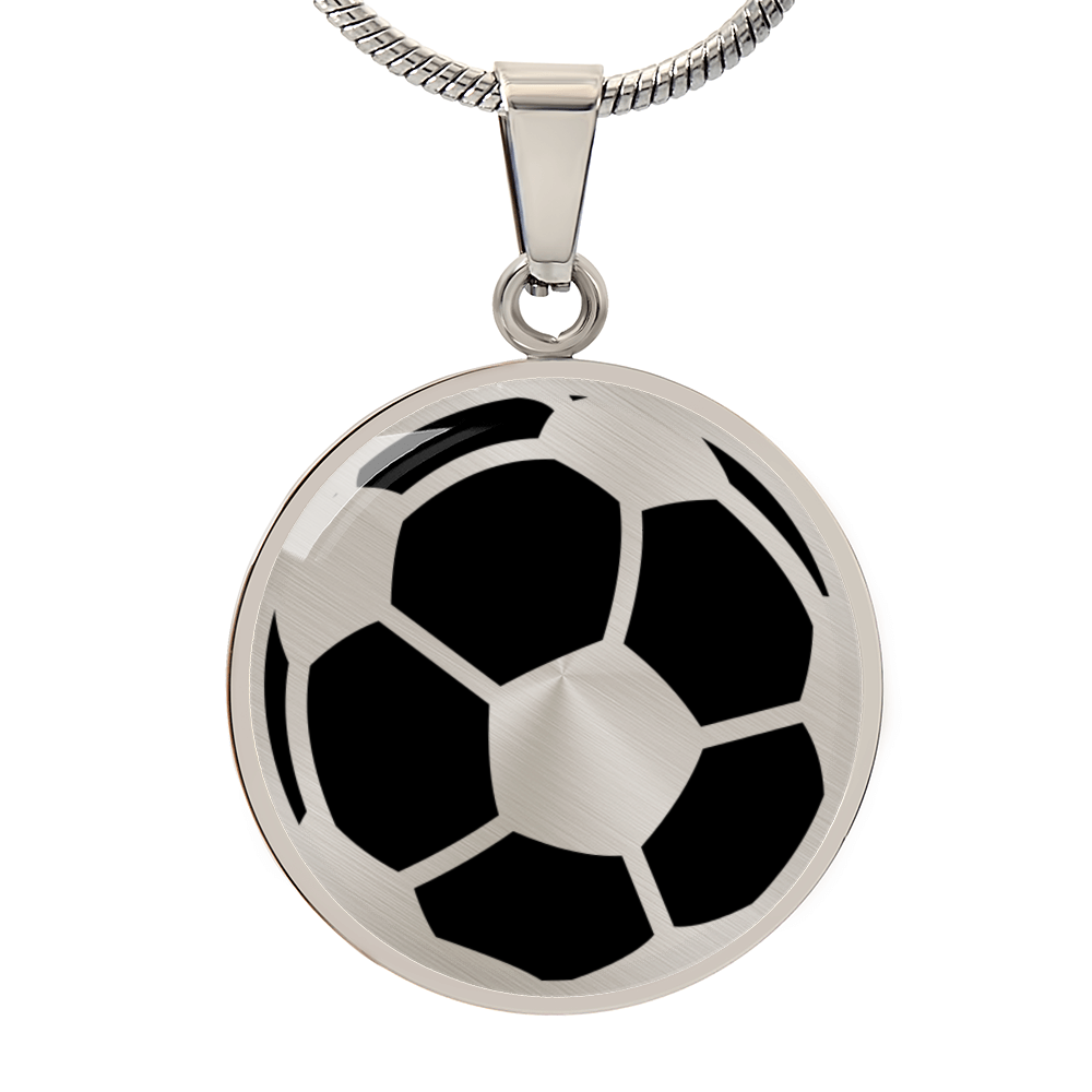 Soccer Ball Necklace