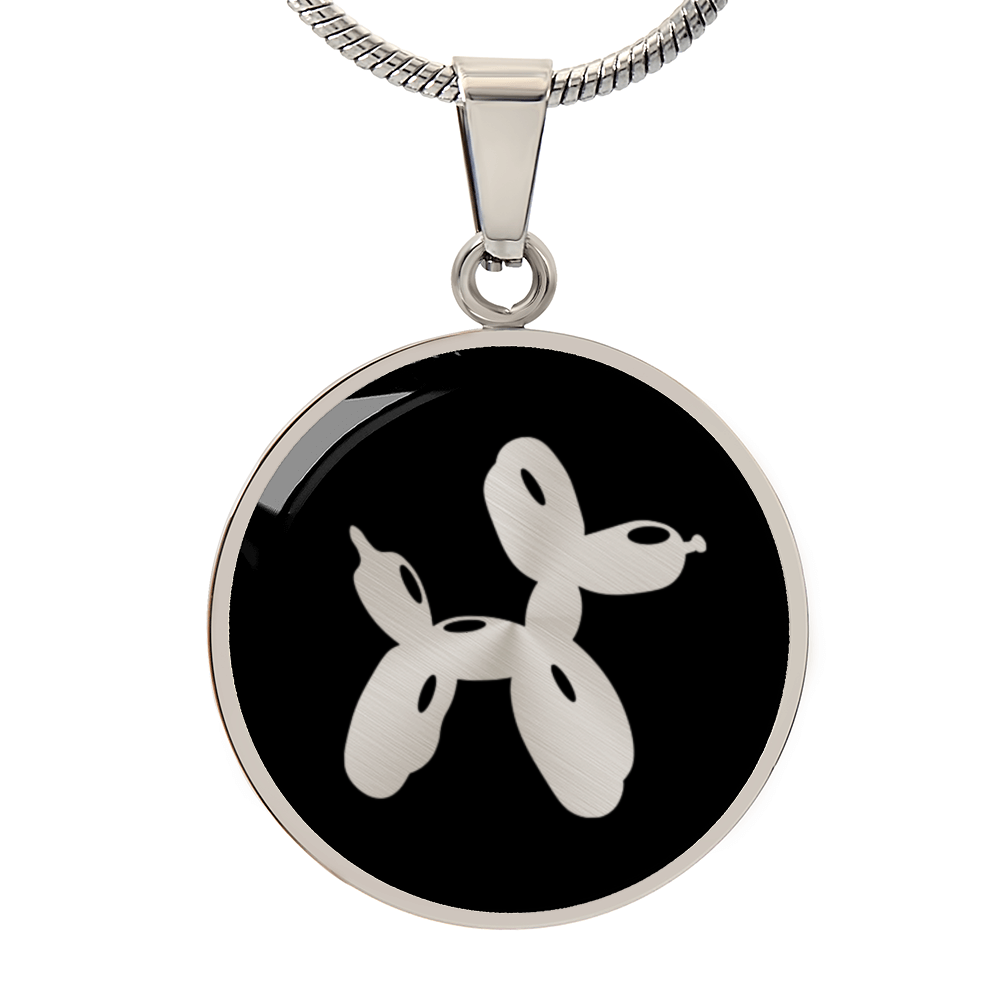 Balloon Dog Necklace