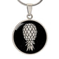 Upside down pineapple Necklace