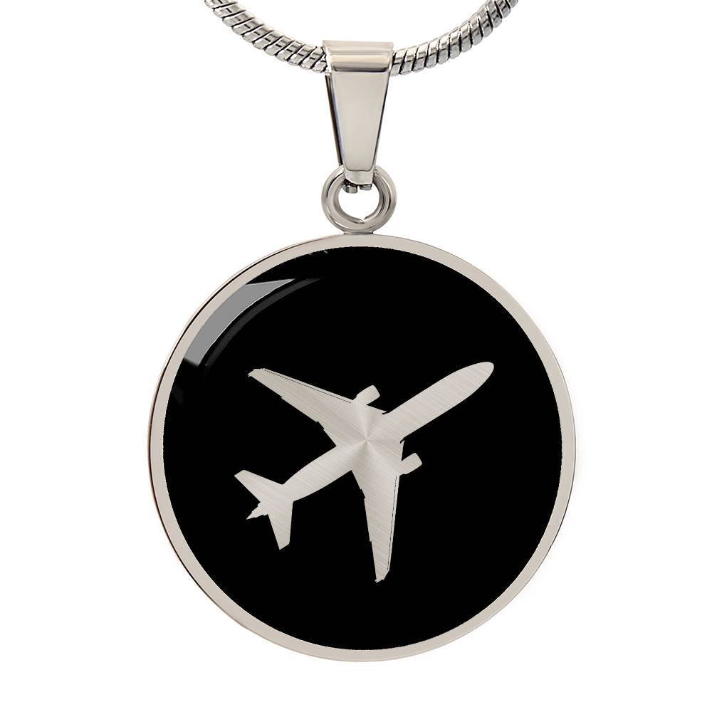 Airplane Necklace