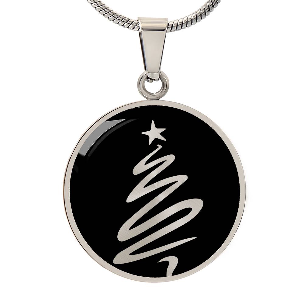 Christmas Tree Necklace