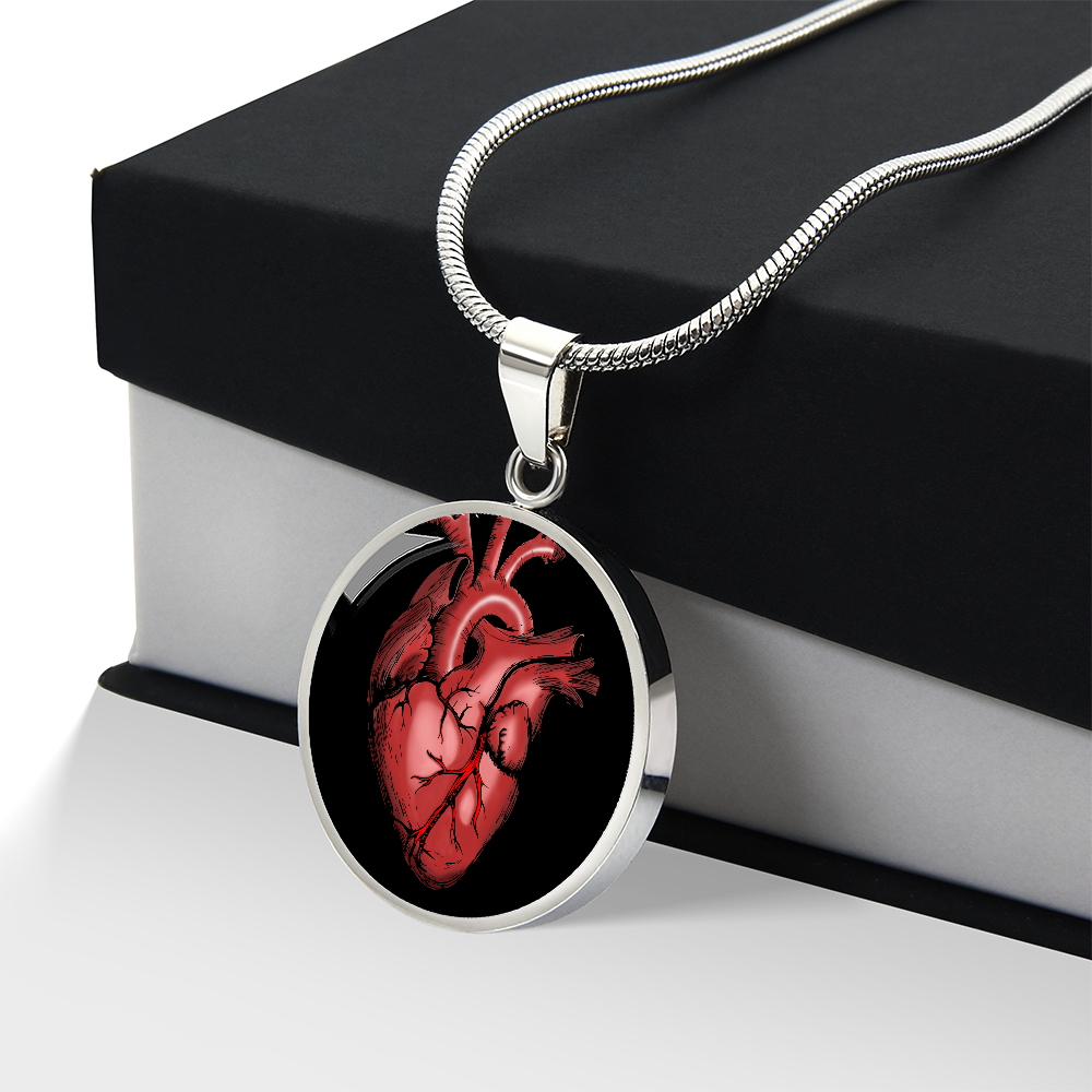 Anatomical heart Necklace