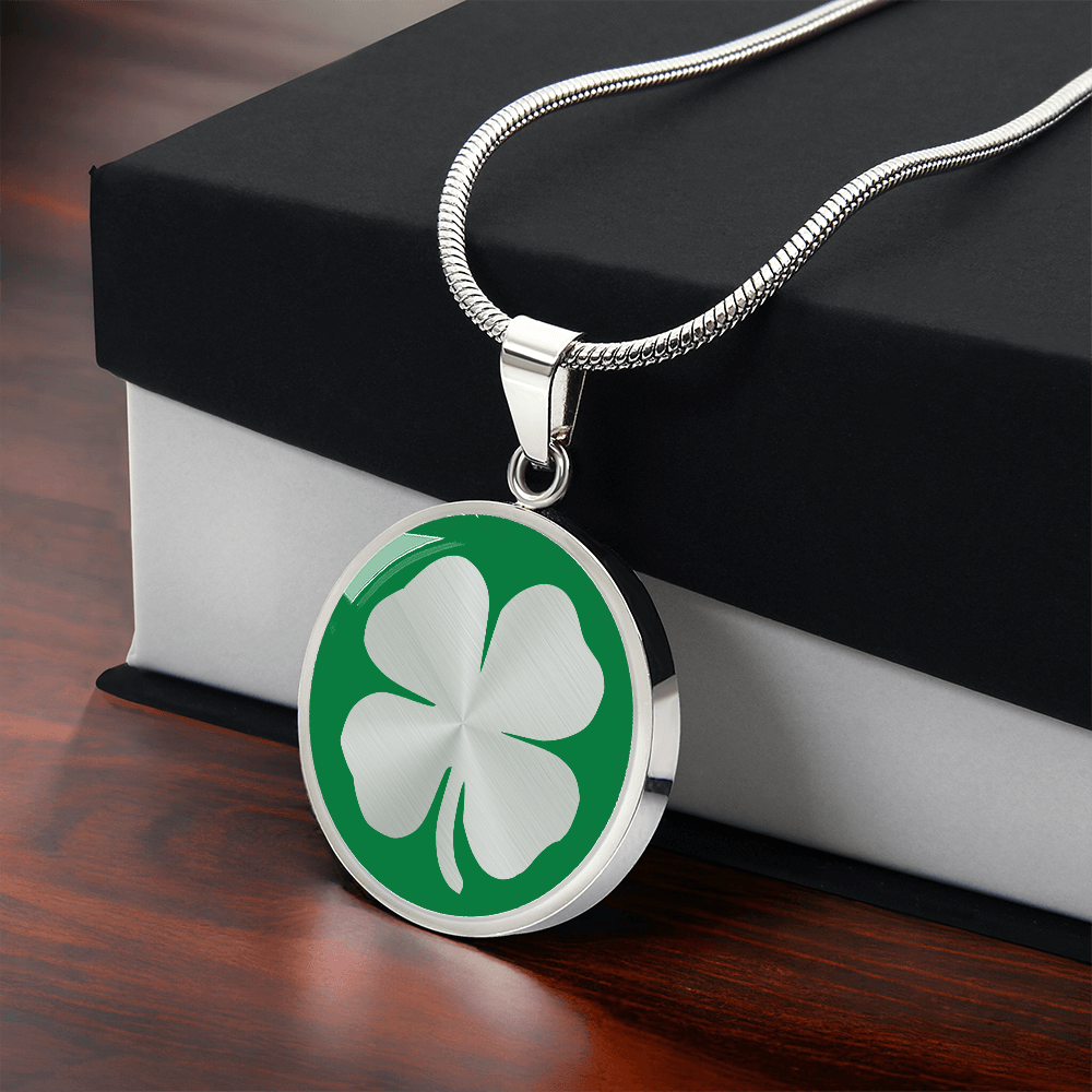St. Patrick's Day Clover Necklace