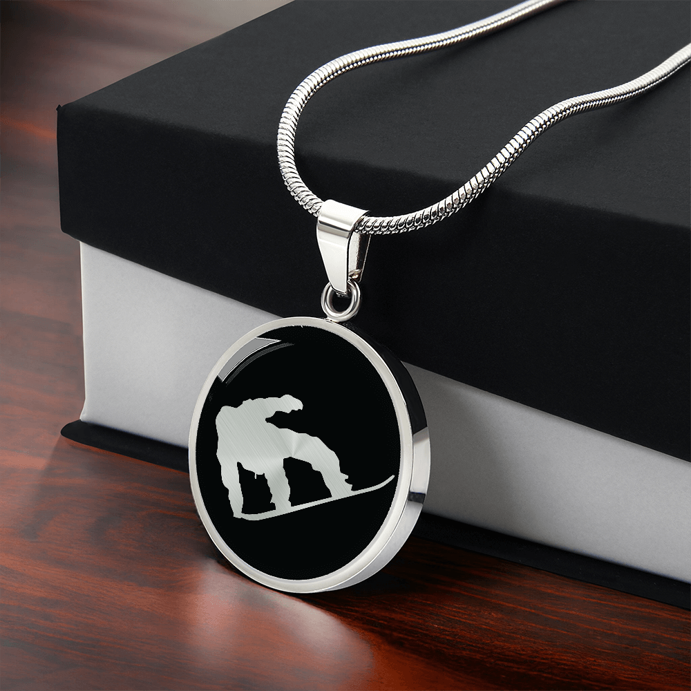Snowboarding Necklace