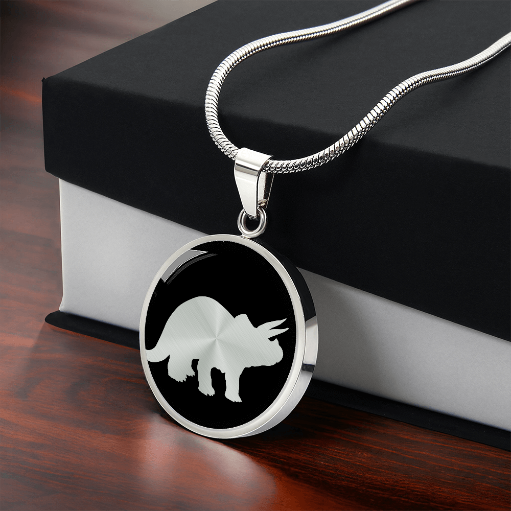 Triceratops Necklace