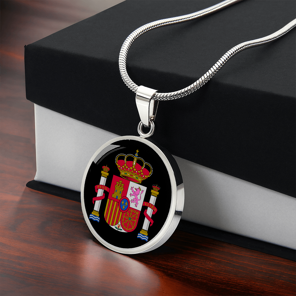 Coat of arms of Spain Necklace