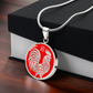 Year of the Fire Rooster Necklace