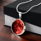 Red Moon Necklace