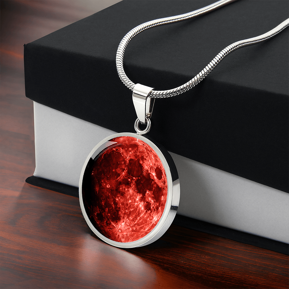Red Moon Necklace