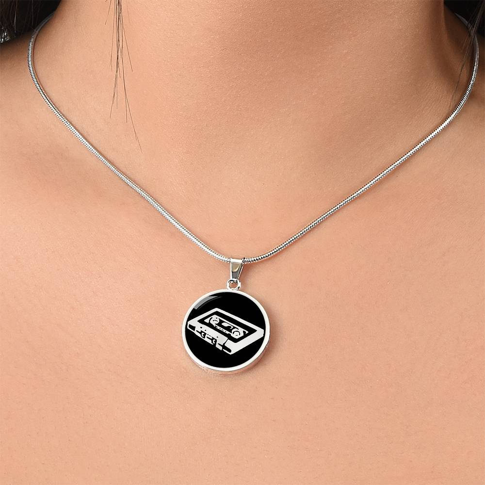 Cassette Tape Necklace