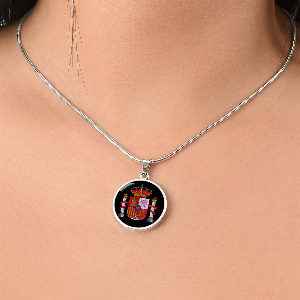 Coat of arms of Spain Necklace