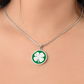 St. Patrick's Day Clover Necklace