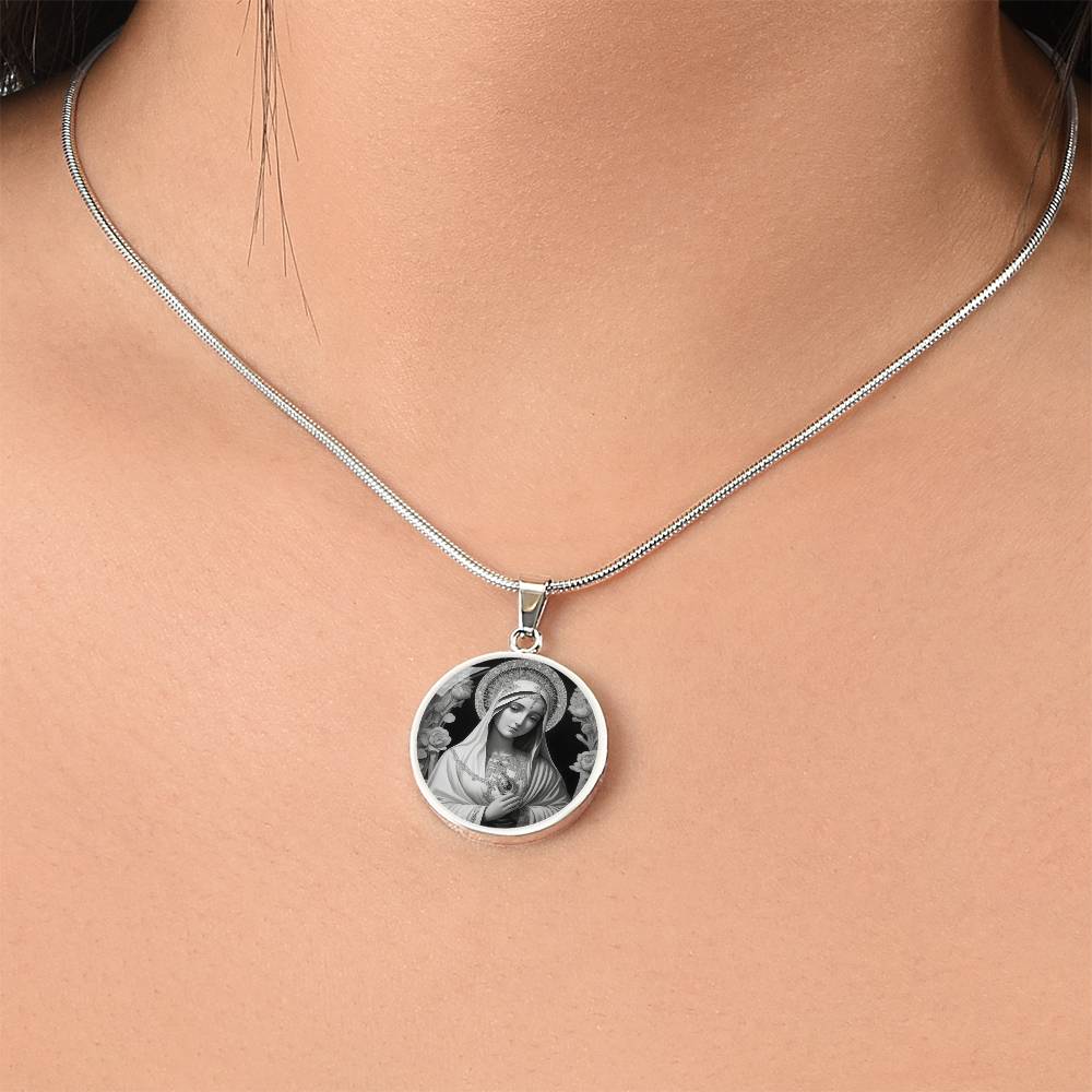 Virgin Mary Necklace