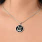 Lyre Necklace