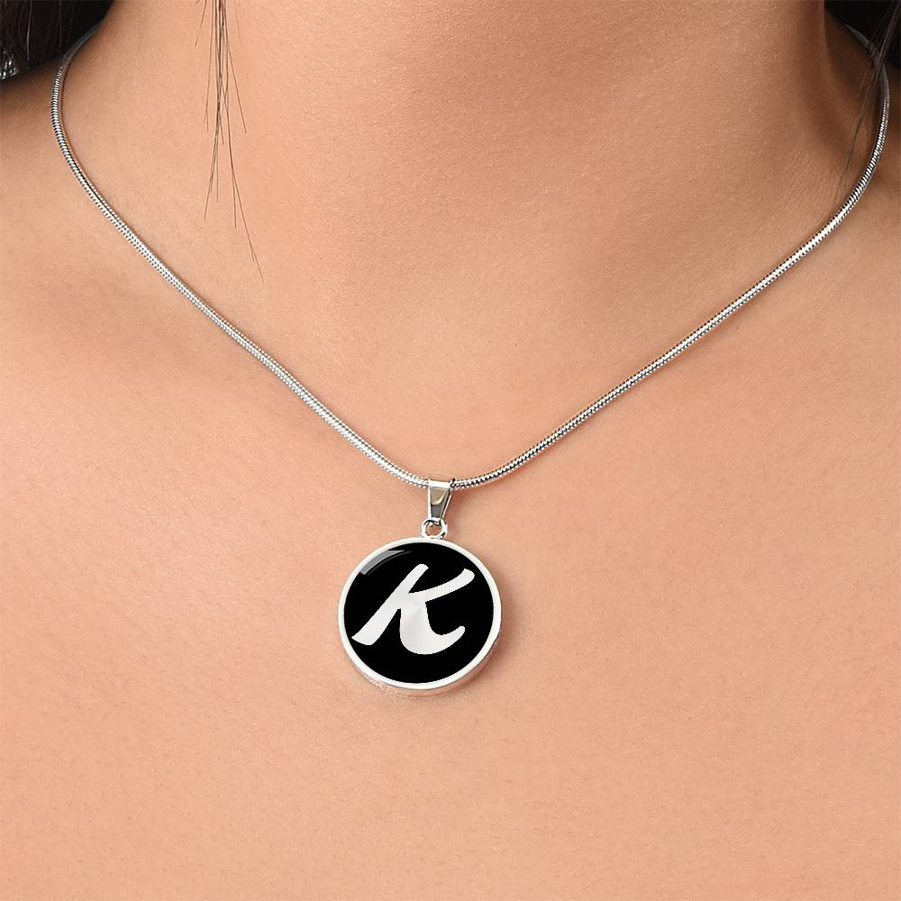 Letter K Necklace