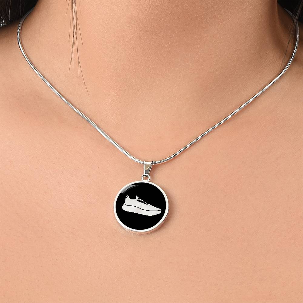 Running shoe Necklace