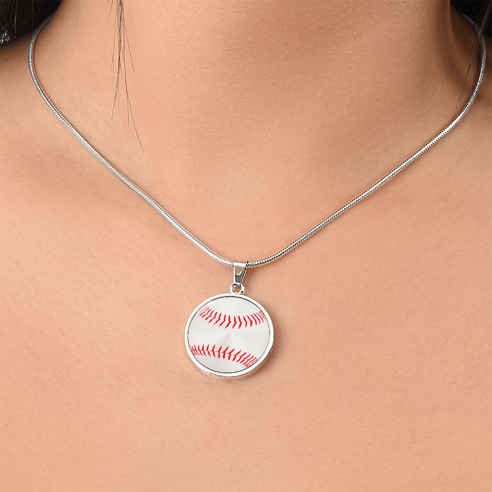 Baseball Necklace