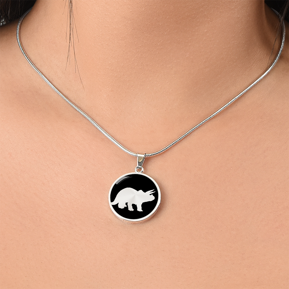 Triceratops Necklace