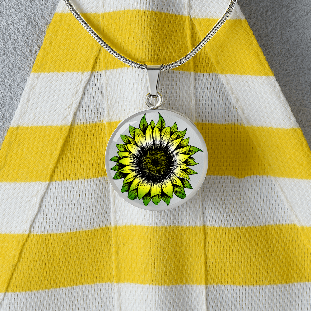 Sunflower Necklace