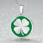 St. Patrick's Day Clover Necklace