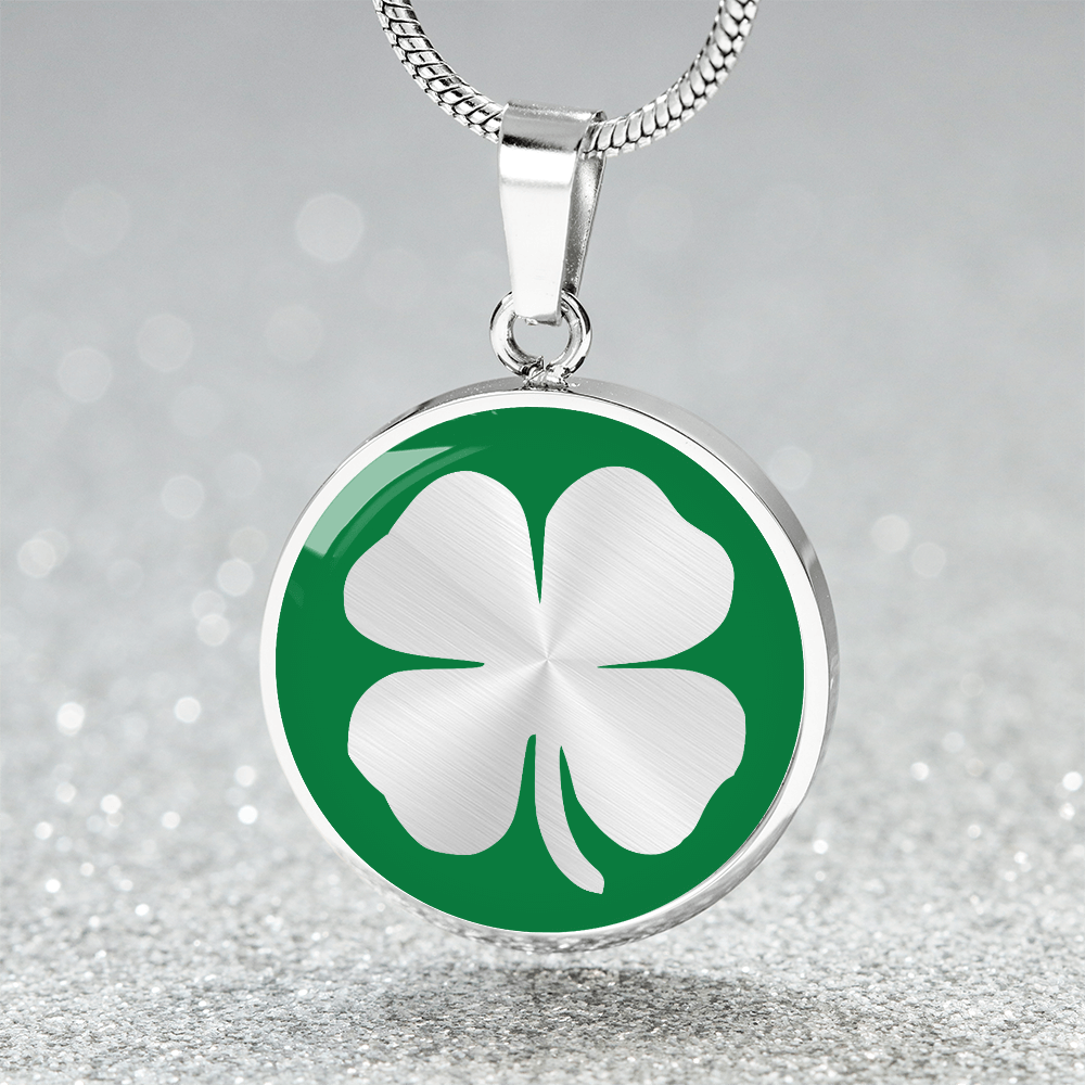 St. Patrick's Day Clover Necklace