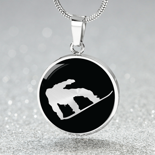 Snowboarding Necklace