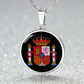 Coat of arms of Spain Necklace