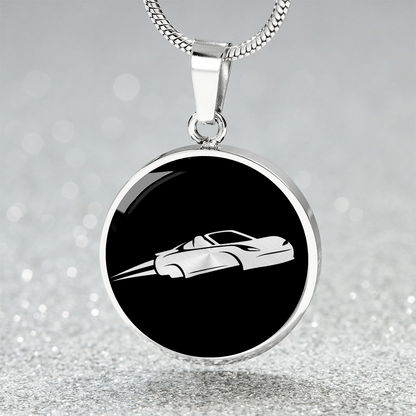 Flying Car Necklace