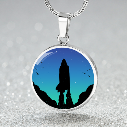 Rocket Launch Necklace