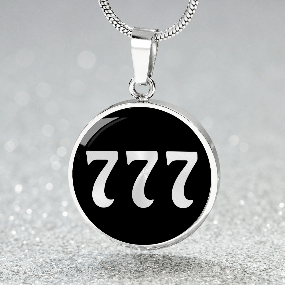 777 Angel number Necklace