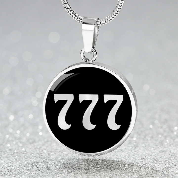 777 Angel Number Necklace