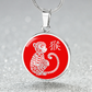 Year of the Fire Monkey Necklace