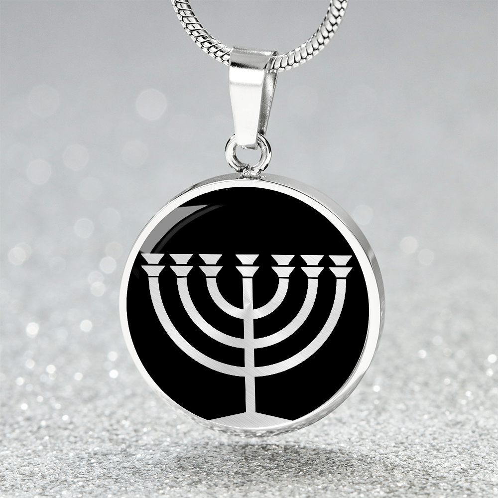 Menorah Necklace